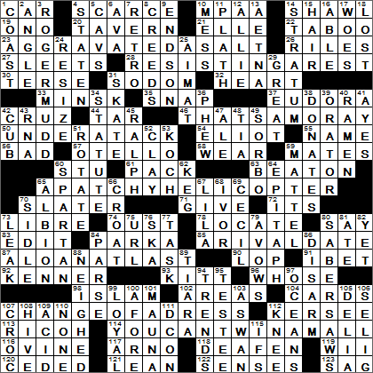 Change genetically crossword clue